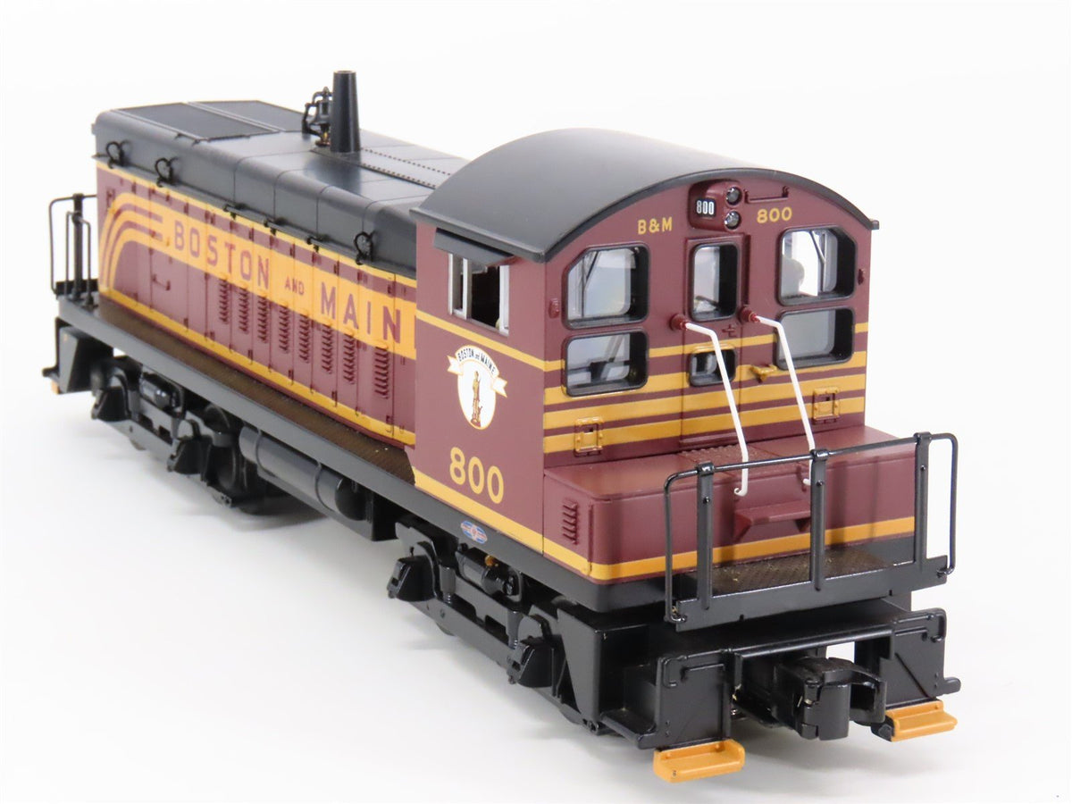 O27 Gauge 3-Rail MTH Rail King 30-20119-1 B&amp;M SW8 Diesel Switcher - ProtoSound3