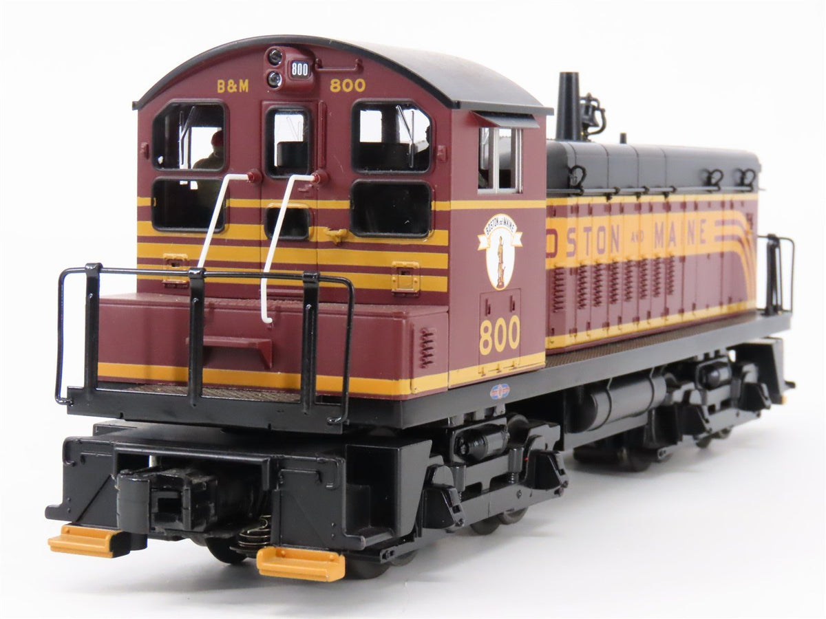 O27 Gauge 3-Rail MTH Rail King 30-20119-1 B&amp;M SW8 Diesel Switcher - ProtoSound3