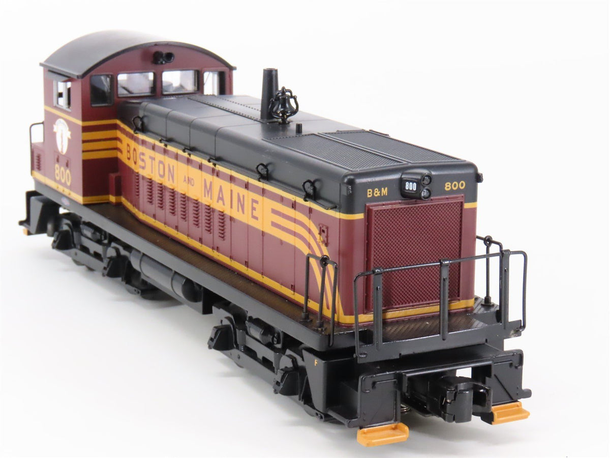 O27 Gauge 3-Rail MTH Rail King 30-20119-1 B&amp;M SW8 Diesel Switcher - ProtoSound3