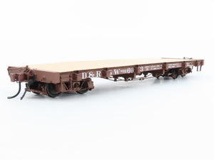 On3 Scale San Juan Car Co. D&RGW Rio Grande Railroad Flat Car #6013