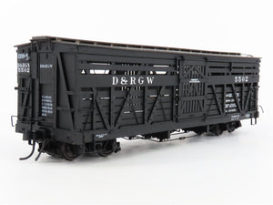 On3 Scale San Juan Car Co. D&RGW Rio Grande Railroad Stock Car #5502