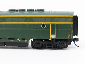 N Scale Broadway Limited BLI 3798 CNJ Railway F3 A/B Diesel Loco Set w/ DCC