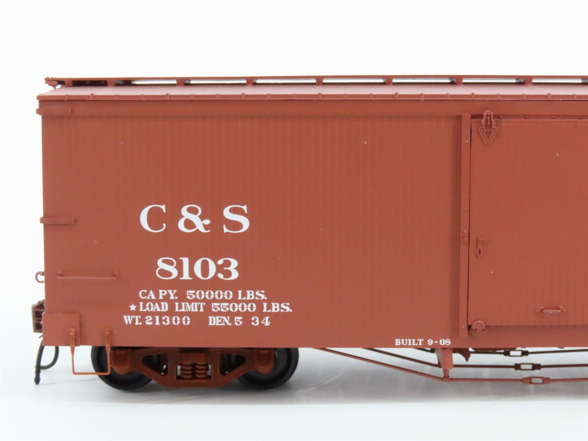 On3 Scale San Juan Car Co. C&amp;S Colorado &amp; Southern Railroad Box Car #8103