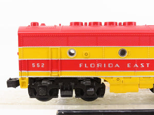 O Gauge 3-Rail MTH RK-2012B FEC Florida East Coast F3B Diesel #552 UNPOWERED