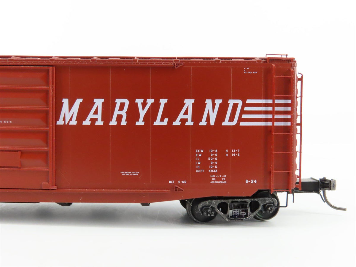 HO Scale Kadee 6317 WM Western Maryland Railroad 50&#39; Single Door Box Car #35083