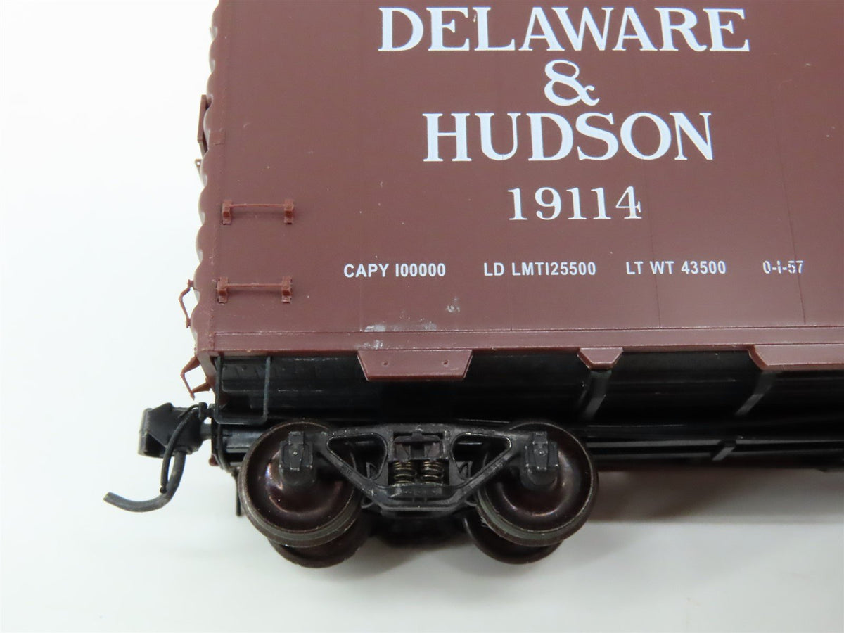 HO Scale Kadee 4004 D&amp;H Delaware &amp; Hudson 40&#39; Single Door Box Car #19114