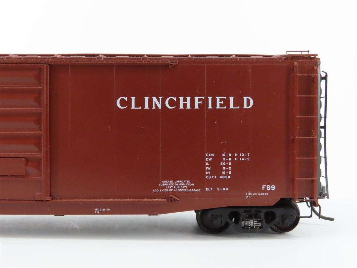 HO Scale Kadee 6101 CRR Clinchfield Railroad 50&#39; Single Door Box Car #5676