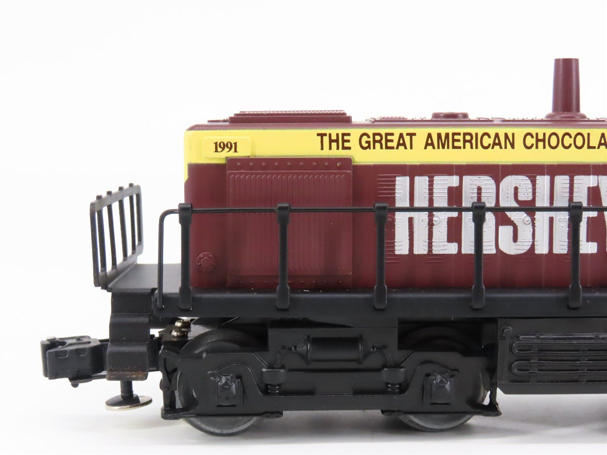 O Gauge 3-Rail K-Line Hershey&#39;s 1991 Switcher Diesel Locomotive #2323