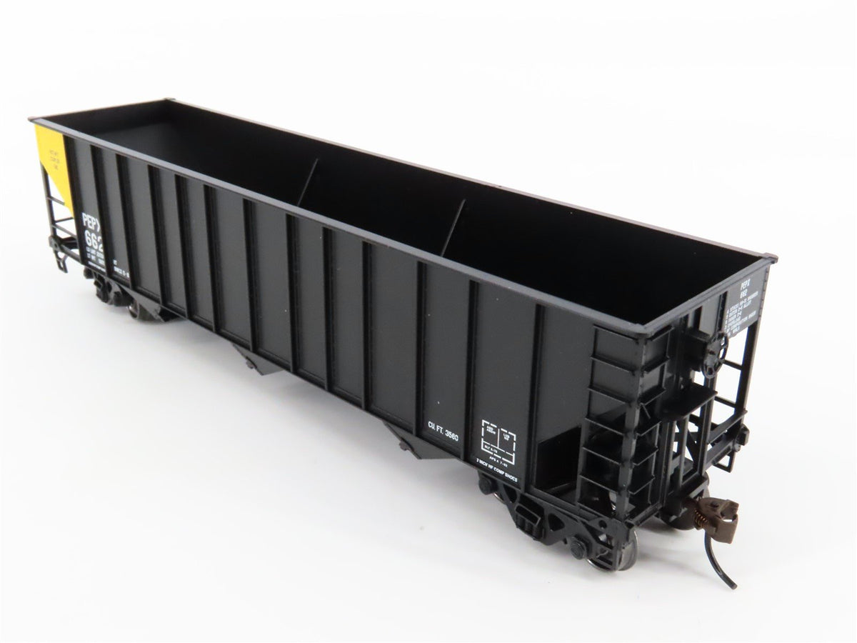 HO Scale Bowser 41184 PEPX 100 Ton 3-Bay Open Hopper #662