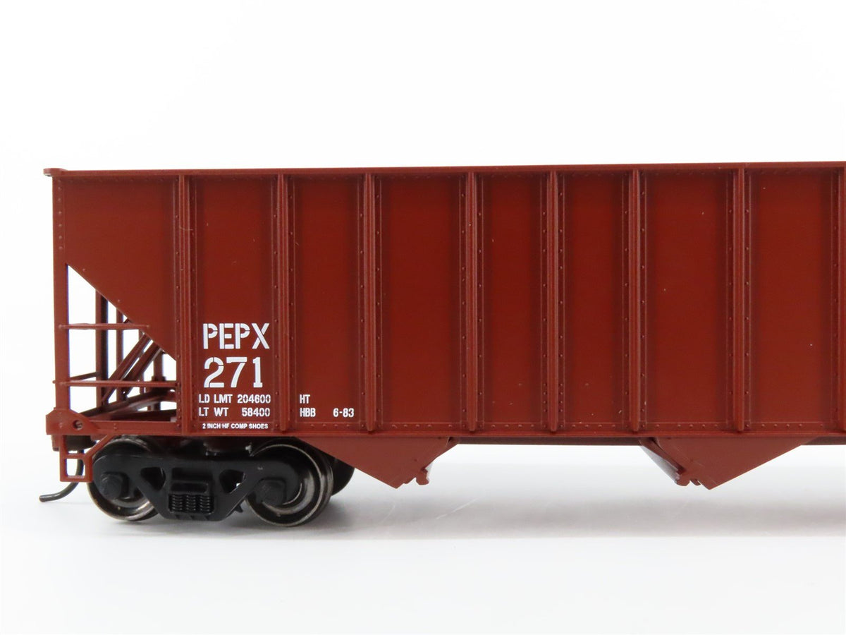 HO Scale Bowser 41180 PEPX 100 Ton 3-Bay Open Hopper #271