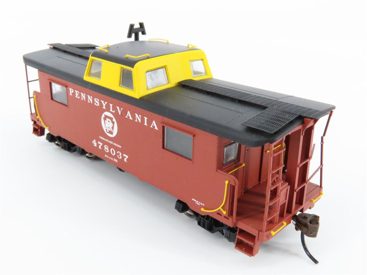 HO Scale Bowser 41093 PRR Pennsylvania Railroad Caboose #478037