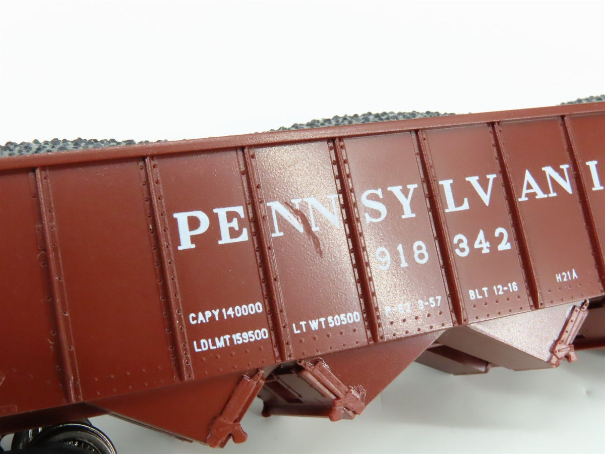 HO Scale Bowser PRR Pennsylvania Railroad 4-Bay Open Hopper #918342