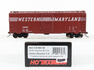 HO Scale Atlas Trainman 20006138 WM Western Maryland Single Door Box Car #29105