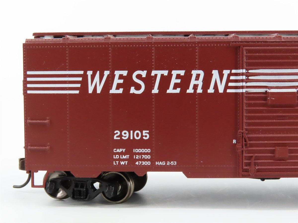 HO Scale Atlas Trainman 20006138 WM Western Maryland Single Door Box Car #29105