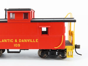 HO Scale Atlas Trainman 11220 A&D Atlantic & Danville Cupola Caboose #109