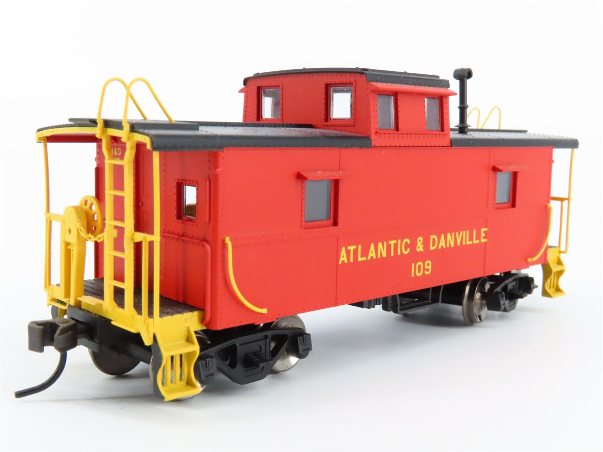 HO Scale Atlas Trainman 11220 A&amp;D Atlantic &amp; Danville Cupola Caboose #109