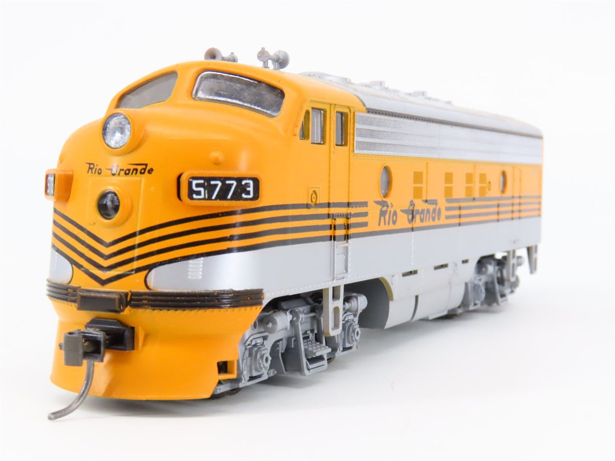 HO Scale Stewart 9230 DRGW Rio Grande F7A Diesel Locomotive #5773 w/ DCC