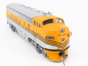 HO Scale Stewart 9230 DRGW Rio Grande F7A Diesel Locomotive #5773 w/ DCC