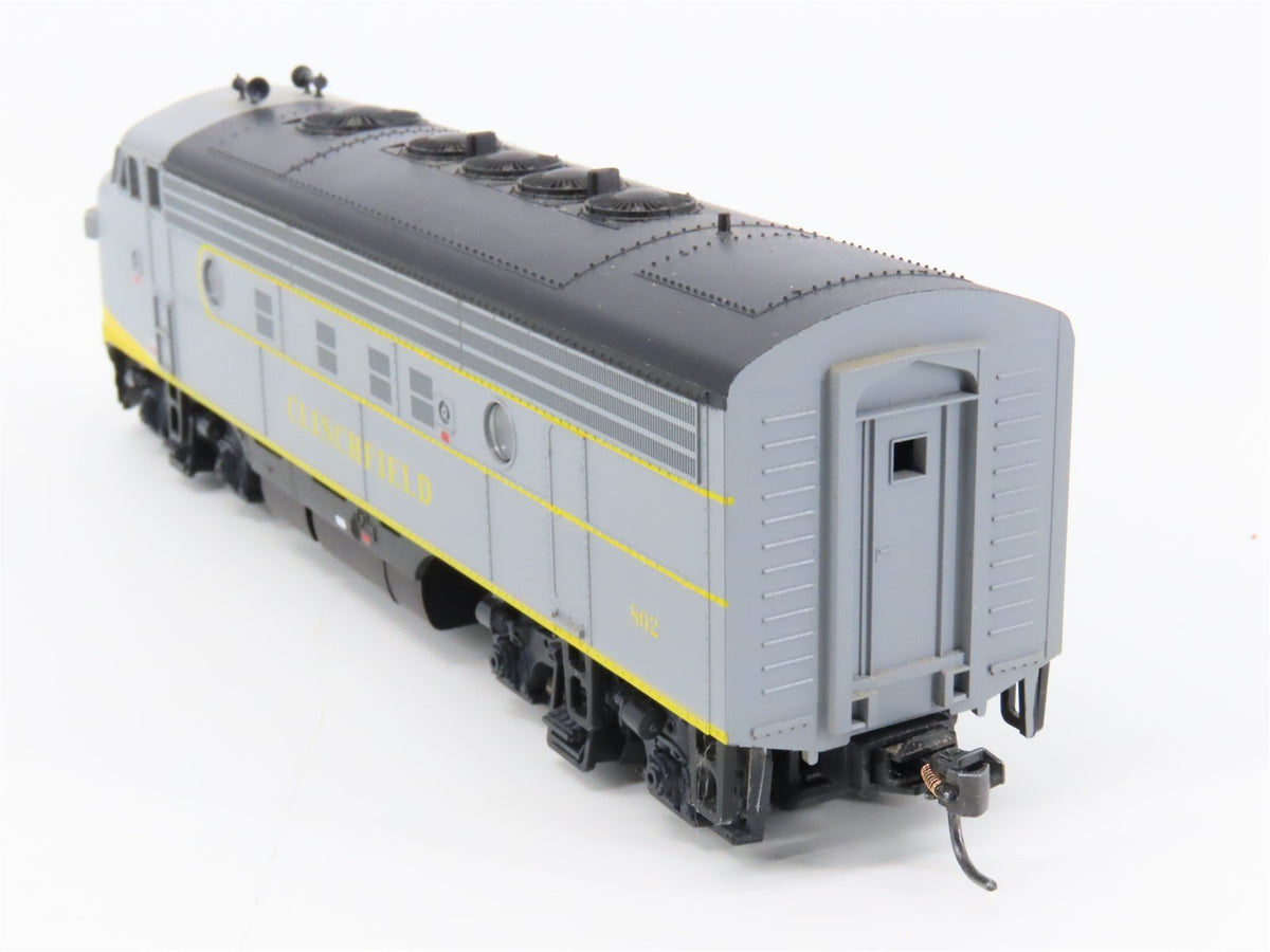 HO Scale Stewart 9210 CRR Clinchfield F7A Diesel Loco #802 w/ DCC - Custom