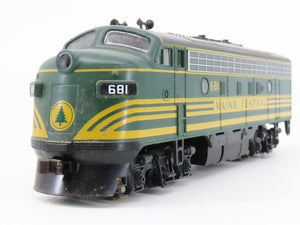 HO Scale Stewart 5312 MEC Maine Central F7 A/B Diesel Locomotive Set w/ DCC