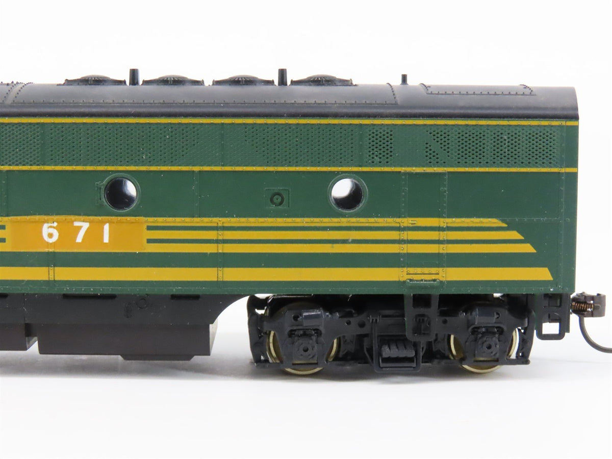 HO Scale Stewart 5312 MEC Maine Central F7 A/B Diesel Locomotive Set w/ DCC