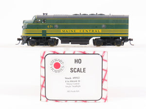 HO Scale Stewart 5512 MEC Maine Central F7A Diesel Locomotive #671 w/ DCC