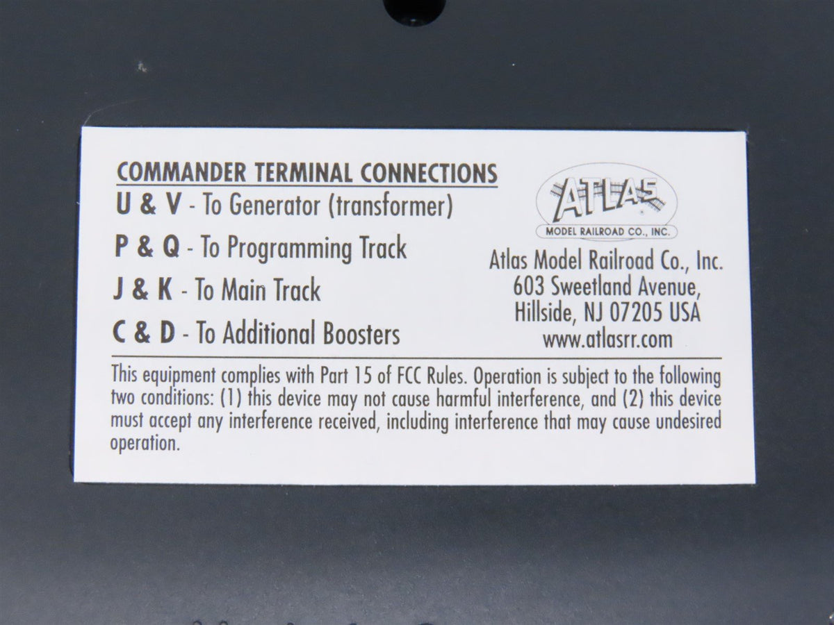 Atlas 330 Atlas Master DCC Commander Controller