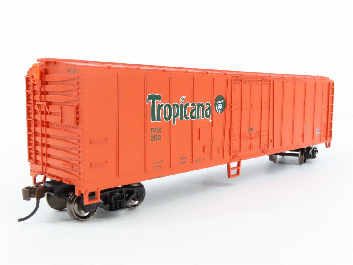 HO Scale Bachmann Silver Series 17946 TPIX Tropicana 50&#39; Steel Reefer #250