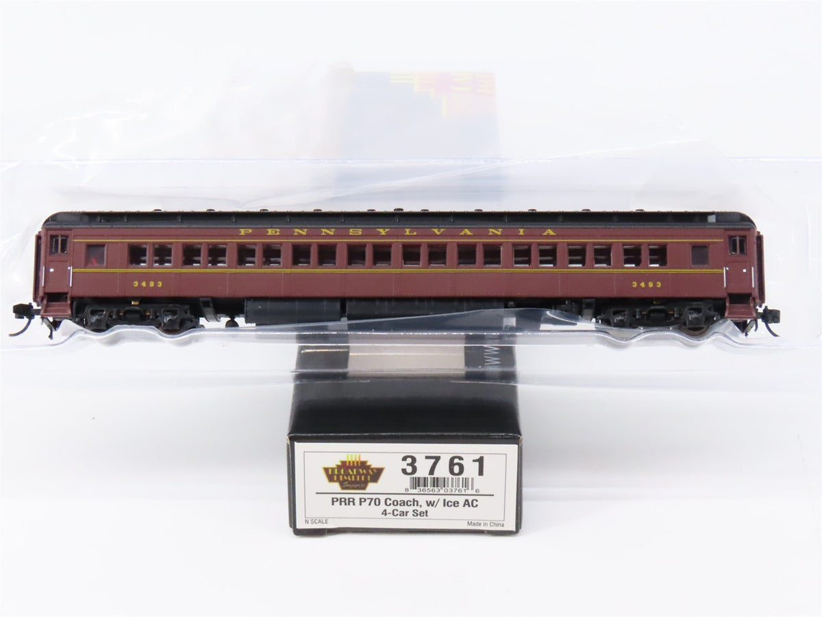 N Scale Broadway Limited Imports 3761 PRR Pennsylvania Coach Passenger #3493