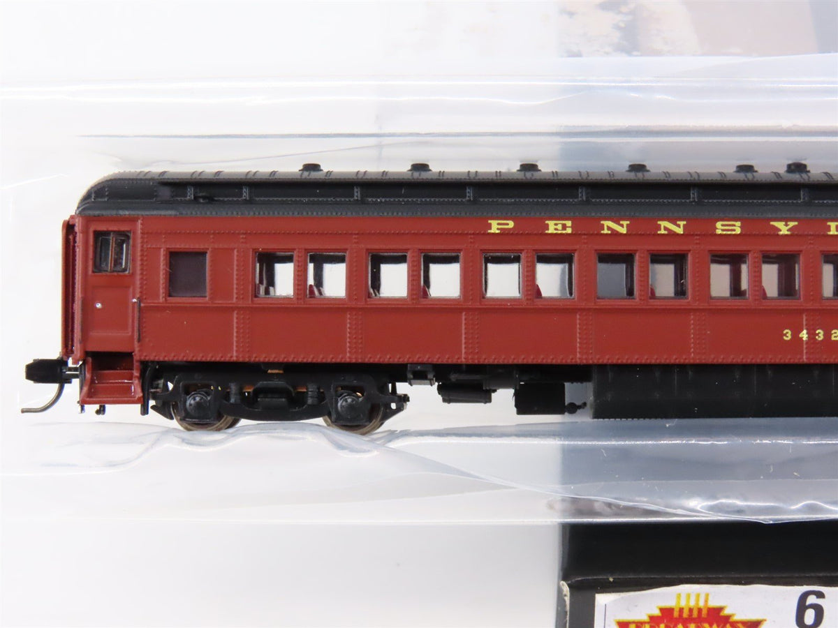 N Scale Broadway Limited Imports 6518 PRR Pennsylvania Coach Passenger #3432