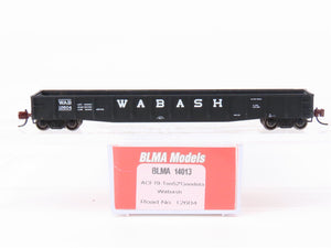 N Scale BLMA Models 14013 WAB Wabash Railroad 70-Ton 52' Open Gondola #12604