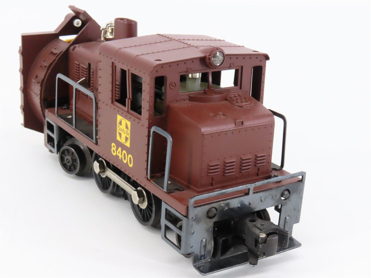 O Gauge 3-Rail Lionel ATSF Santa Fe Rotary Snowplow #8400