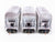 N Micro-Trains MTL 09244170 GN Great Northern 2-Bay Hoppers Weathered 3-Pack