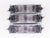 N Micro-Trains MTL 09244170 GN Great Northern 2-Bay Hoppers Weathered 3-Pack