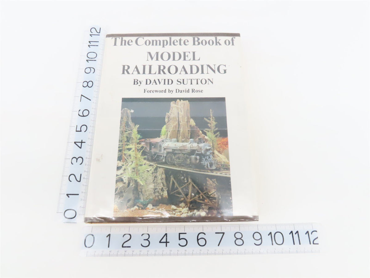 The Complete Book Of Model Railroading by David Sutton ©1964 HC Book