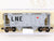 N Scale Atlas 31621 LNE Lehigh New England Railroad 2-Bay Covered Hopper #18123