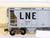 N Scale Atlas 31621 LNE Lehigh New England Railroad 2-Bay Covered Hopper #18123