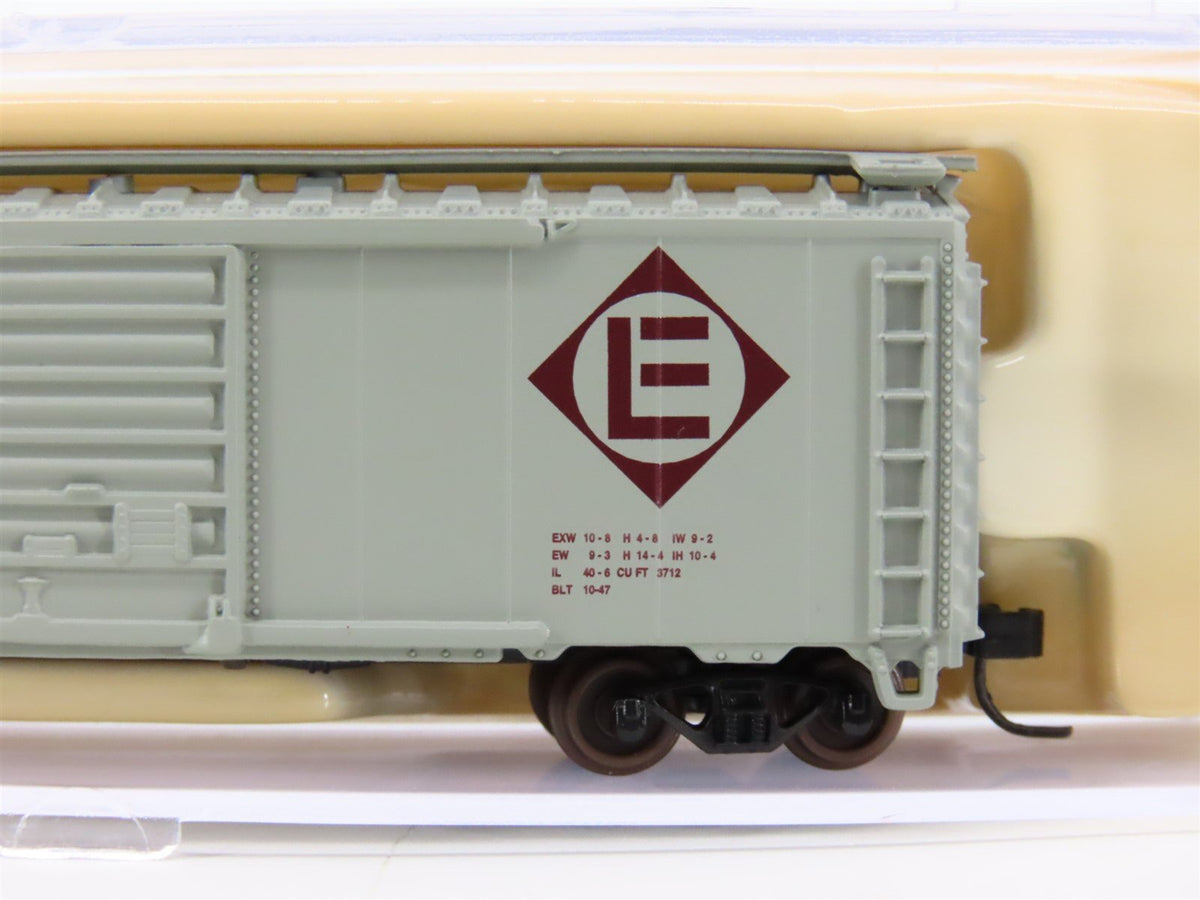 N Scale Atlas 34022 EL Erie Lackawanna 40&#39; Single Door Box Car #84433