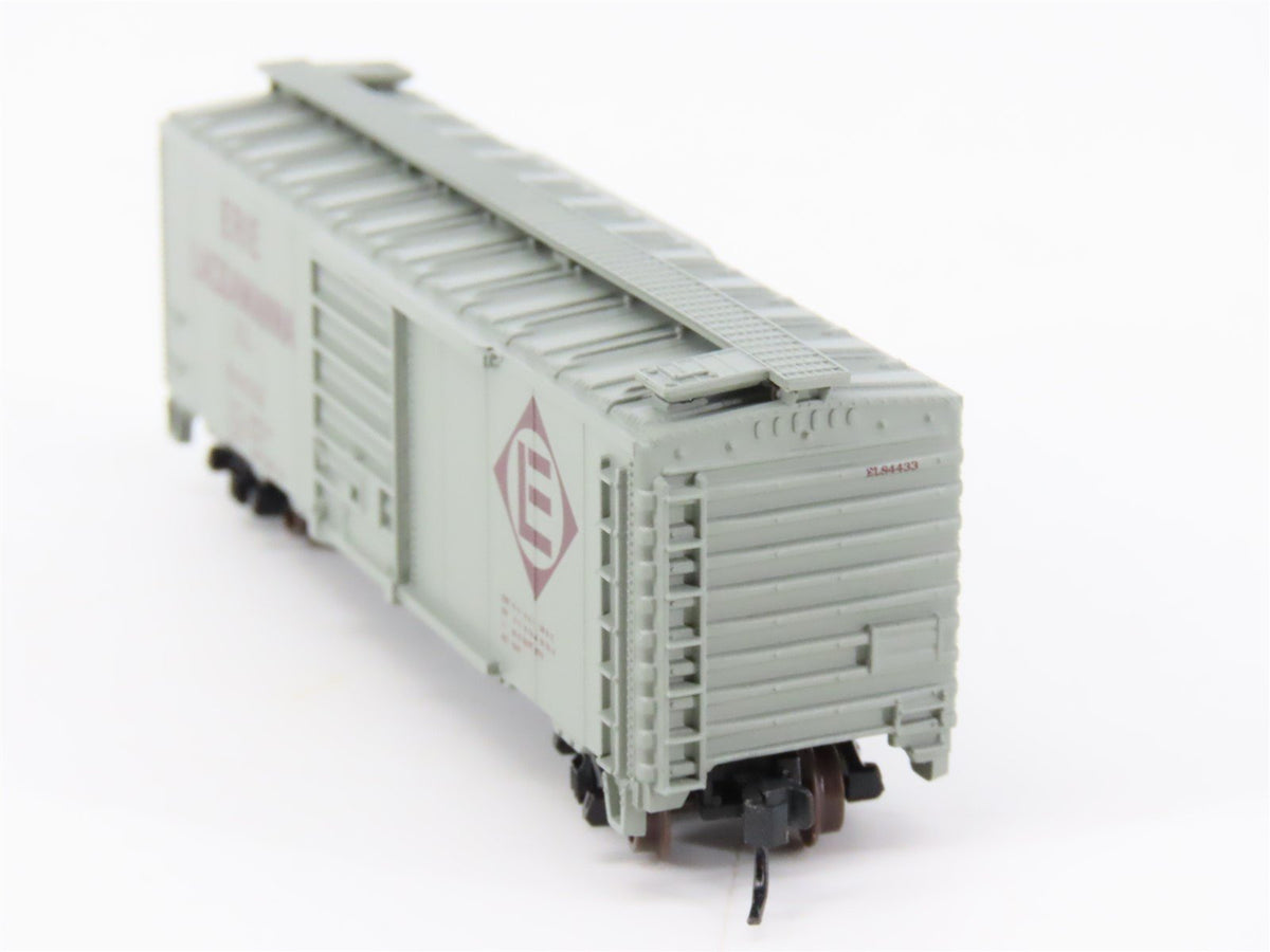 N Scale Atlas 34022 EL Erie Lackawanna 40&#39; Single Door Box Car #84433