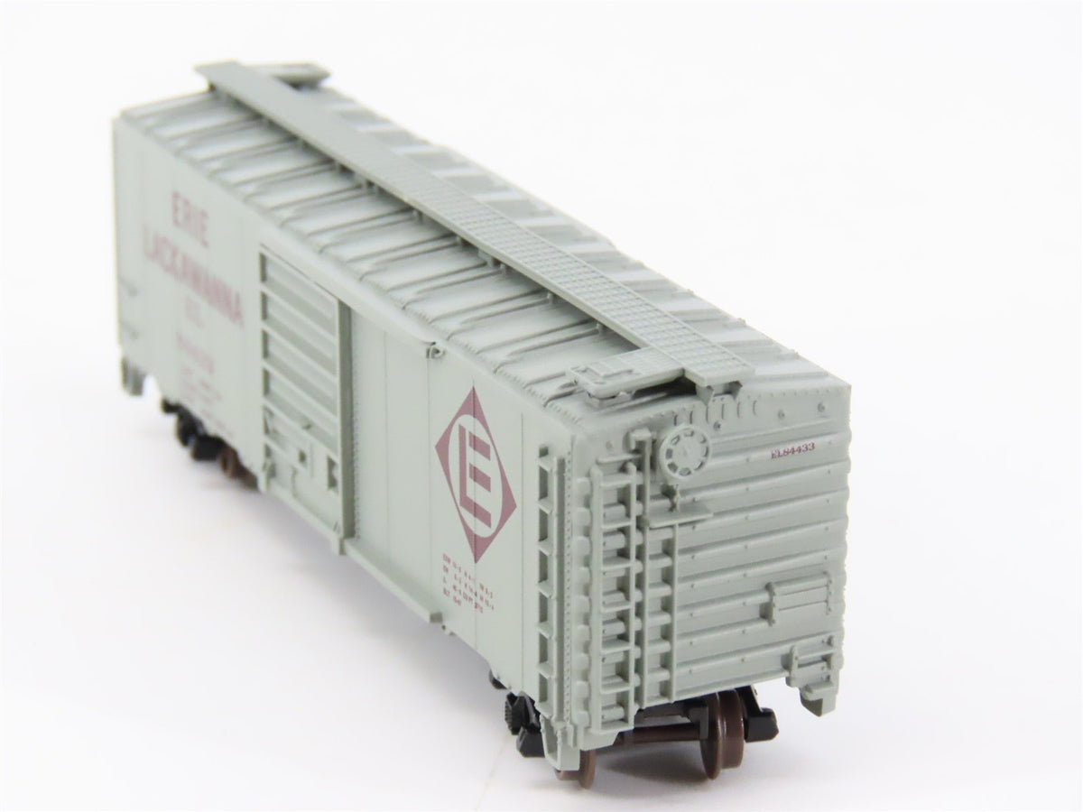 N Scale Atlas 34022 EL Erie Lackawanna 40&#39; Single Door Box Car #84433