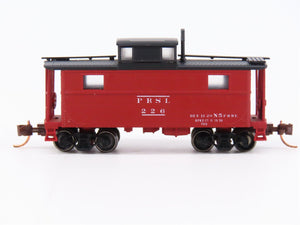 N Scale Bowser PRSL Pennsylvania-Reading Seashore Line Cupola Caboose #226