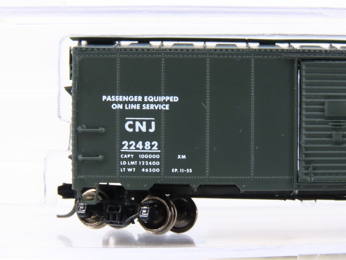 N Micro-Trains MTL CNJ Jersey Central Edison 2000 Convention 40&#39; Box Car #22482