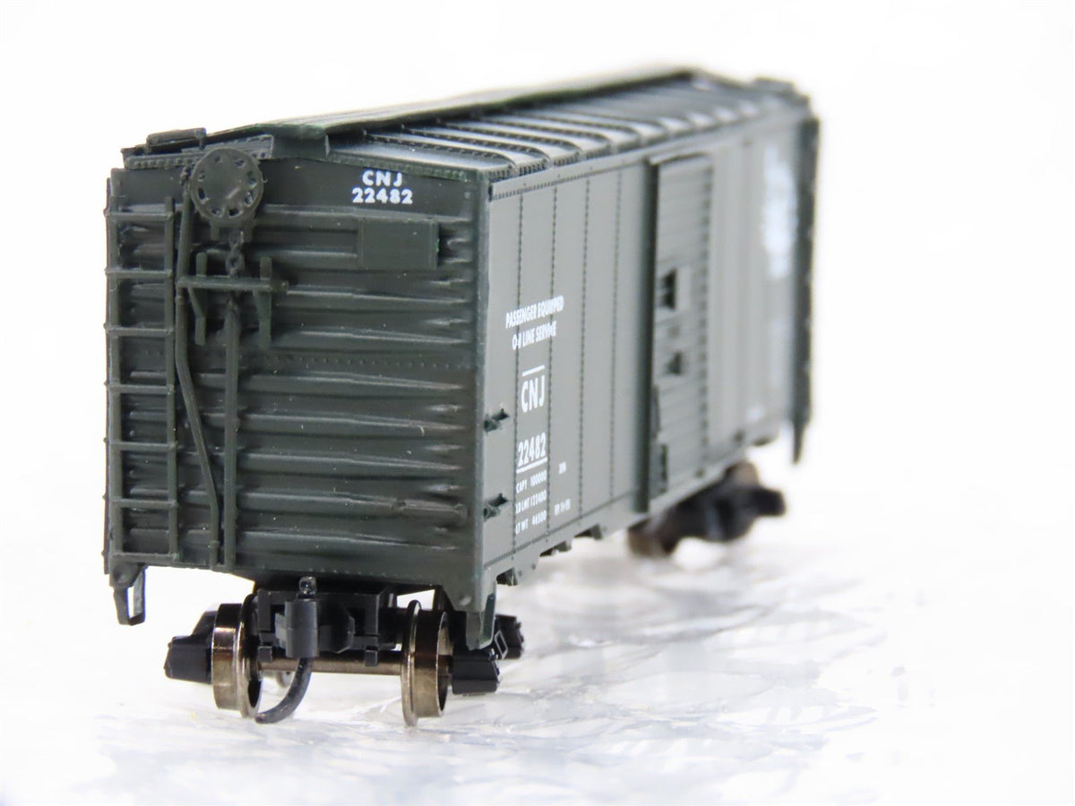 N Micro-Trains MTL CNJ Jersey Central Edison 2000 Convention 40&#39; Box Car #22482