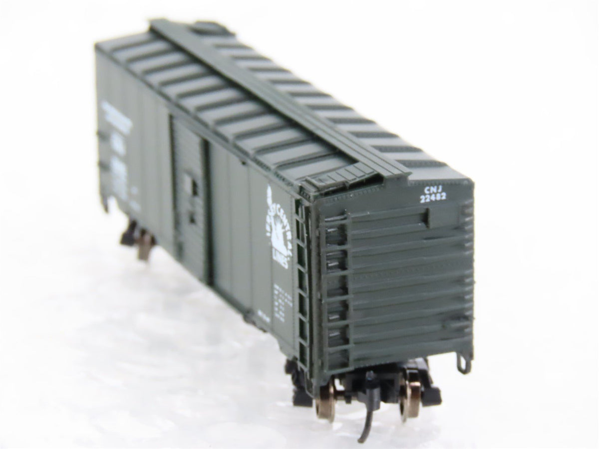 N Micro-Trains MTL CNJ Jersey Central Edison 2000 Convention 40&#39; Box Car #22482