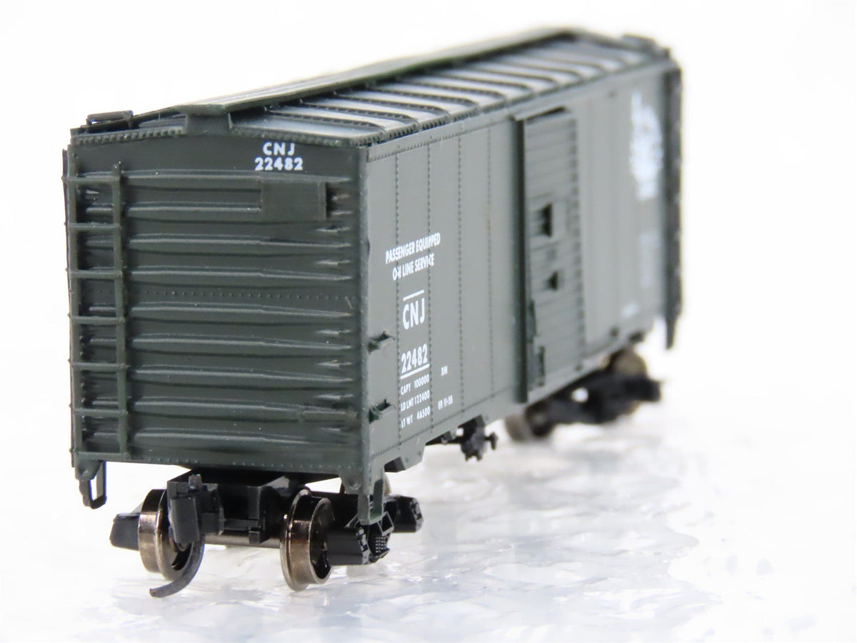 N Micro-Trains MTL CNJ Jersey Central Edison 2000 Convention 40&#39; Box Car #22482