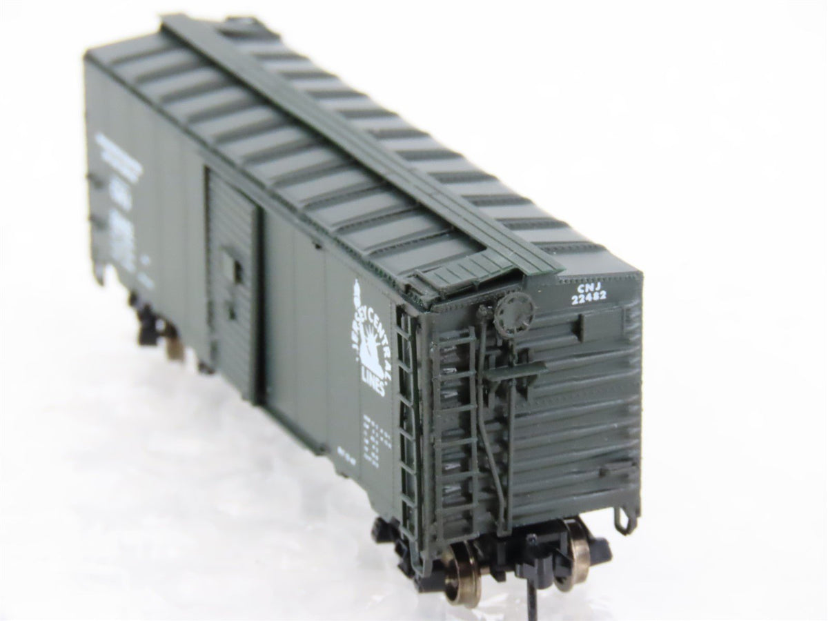 N Micro-Trains MTL CNJ Jersey Central Edison 2000 Convention 40&#39; Box Car #22482