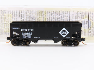 N Scale Micro-Trains MTL NSC 05-119 ERIE Railroad 2-Bay Open Hopper #24462