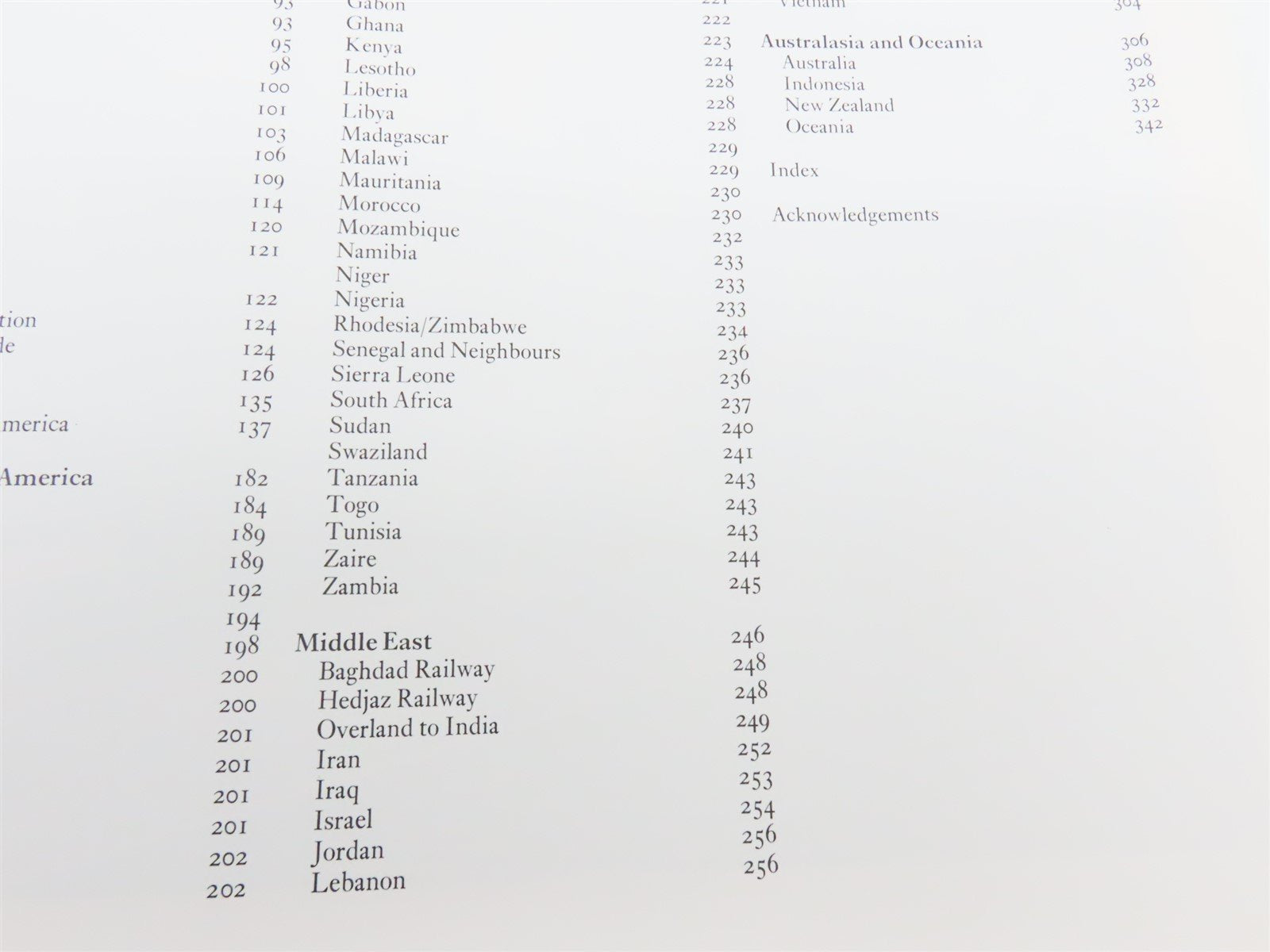 Railways Of The World by Brian Hollingsworth ©1979 HC Book