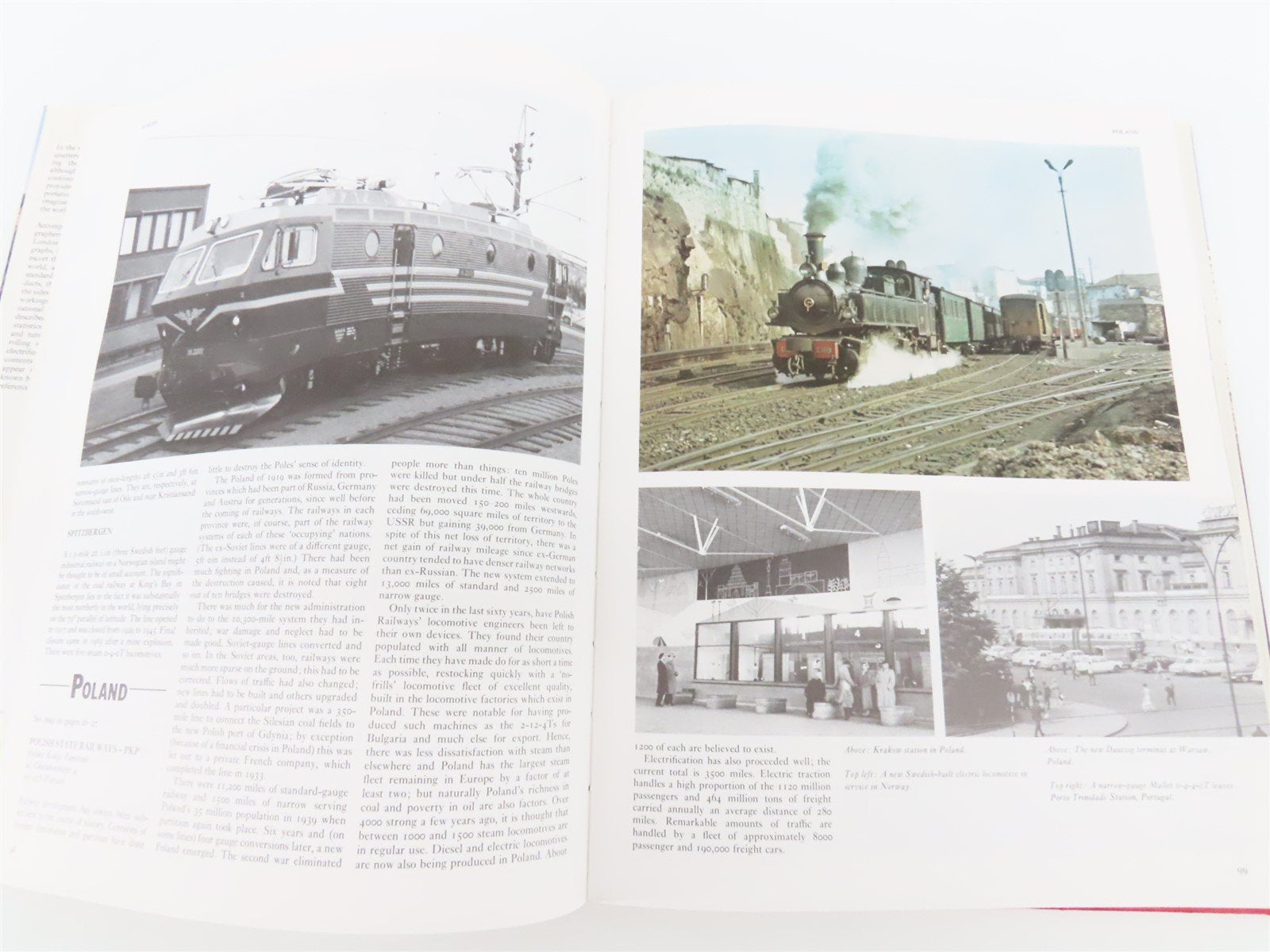 Railways Of The World by Brian Hollingsworth ©1979 HC Book