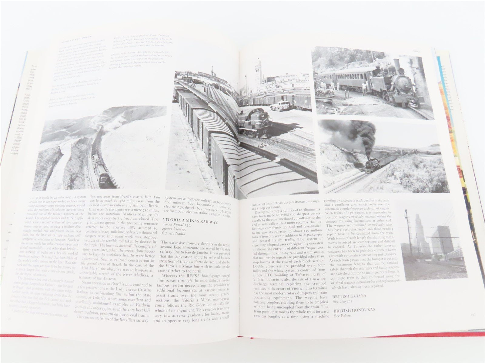 Railways Of The World by Brian Hollingsworth ©1979 HC Book